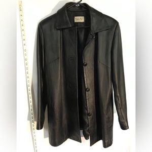Bettina Rizzi Women’s Black Leather Jacket from Buenos Aires Roma